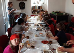 Občerstvení na faře