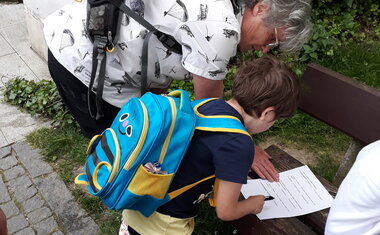 Martínek se Zdeňkou vyplňují kvíz