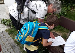 Martínek se Zdeňkou vyplňují kvíz