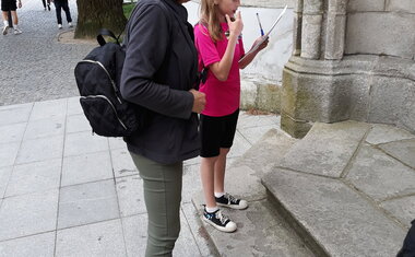 Esterka se radí s Marikou