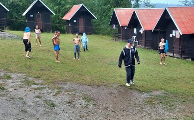 Tanec v dešti - šumavská bouřka