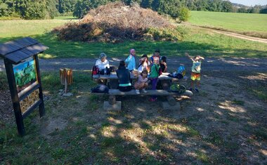 Svačinka u rozhledny