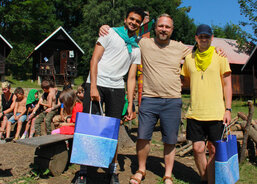 pan ředitel se rozloučil s dobrovolníky