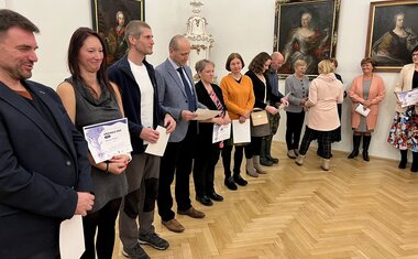 Laureáti ocenění Křesadlo 2023(foto: Jihočeský kraj)